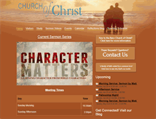 Tablet Screenshot of churchofchristreno.com